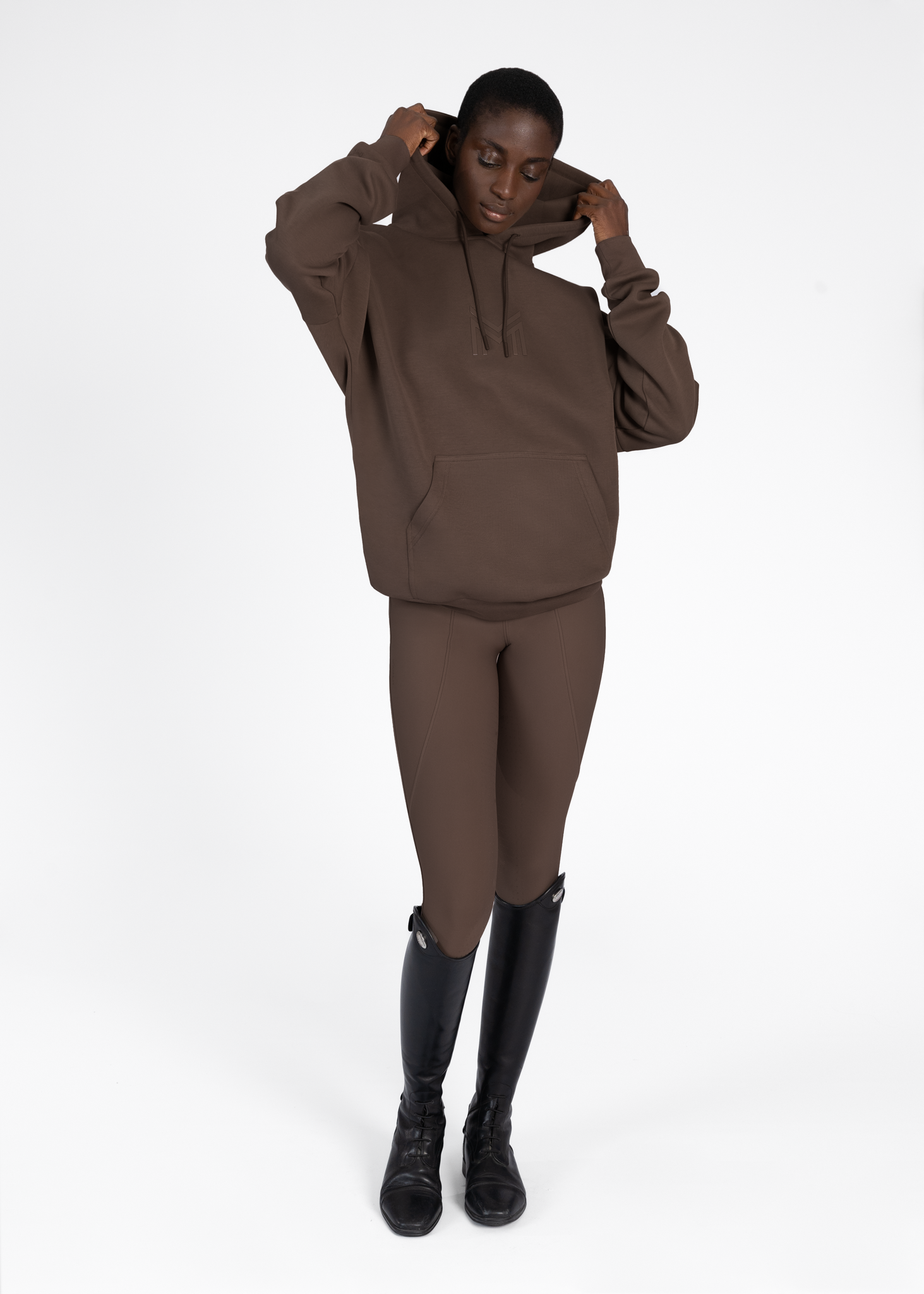 Icon Oversized Hoodie - Mocha