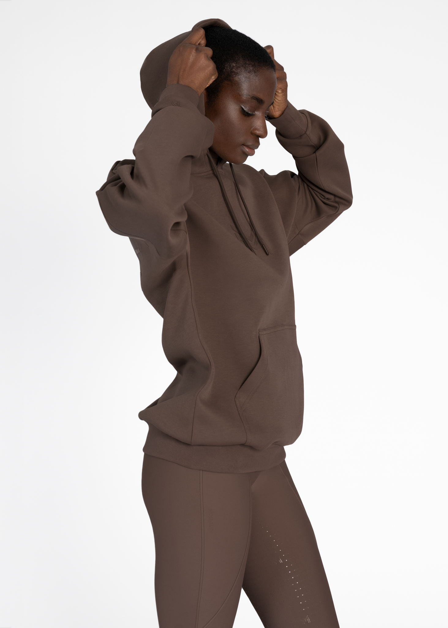 Icon Oversized Hoodie - Mocha