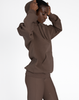 Icon Oversized Hoodie - Mocha