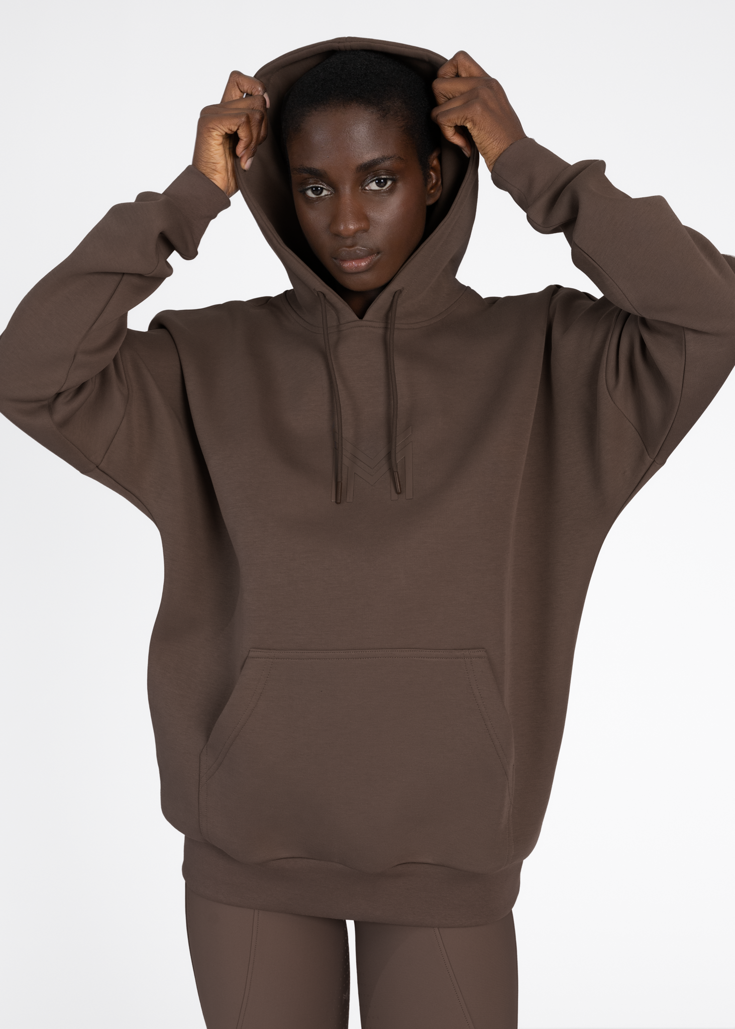 Icon Oversized Hoodie - Mocha