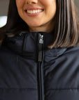 Stereo Puffer Jacket - Navy