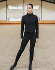 Winter Fleeced Contour Jacket - Black