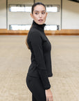 Winter Fleeced Vera Jacket - Black