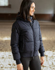 Stereo Puffer Jacket - Navy