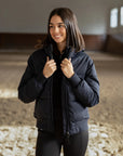 Stereo Puffer Jacket - Navy