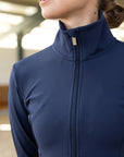 Winter Fleeced Vera Jacket - Navy