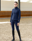 Winter Fleeced Vera Jacket - Navy