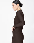 Origin Long Sleeve Base Layer - Chocolate