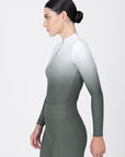 Long Sleeve Base Layer - Ombré (Ivy)