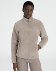 Ciara Teddy Jacket - Sand