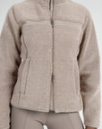 Ciara Teddy Jacket - Sand