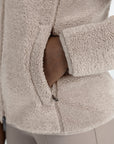 Ciara Teddy Jacket - Sand