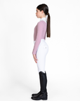 Young Riders - Long Sleeve Sienna Show Shirt - Mauve