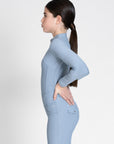Young Riders - Long Sleeve Base Layer - Aqua