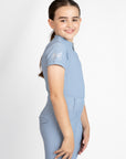 Young Riders - Short Sleeve Base Layer - Aqua