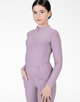 Young Riders - Long Sleeve Base Layer - Orchid