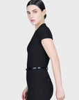 Velya Short Sleeve Base Layer - Black