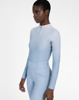 Long Sleeve Base Layer - Ombré (Aqua)