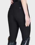 Velya Riding Leggings & Belt - Black/Silver