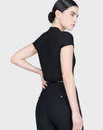 Velya Short Sleeve Base Layer - Black