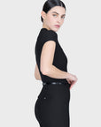 Velya Short Sleeve Base Layer - Black