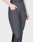 Halo Riding Leggings + Belt - Graphite