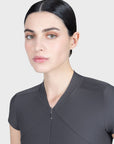 Velya Short Sleeve Base Layer - Graphite