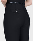 Velya Riding Leggings & Belt - Black/Silver