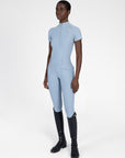 Short Sleeve Frame Base Layer - Aqua