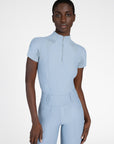 Short Sleeve Frame Base Layer - Aqua