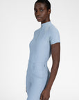 Short Sleeve Frame Base Layer - Aqua