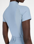 Short Sleeve Frame Base Layer - Aqua