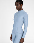 Long Sleeve Base Layer - Aqua