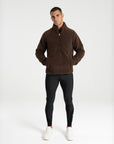 Clan Teddy Halfzip - Chocolate