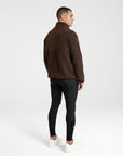 Clan Teddy Halfzip - Chocolate