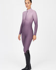 Ombré Riding Jumpsuit (Plum) Pre Order