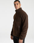 Clan Teddy Halfzip - Chocolate