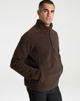 Clan Teddy Halfzip - Chocolate