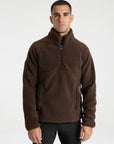 Clan Teddy Halfzip - Chocolate