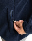 Clan Teddy Halfzip - Navy
