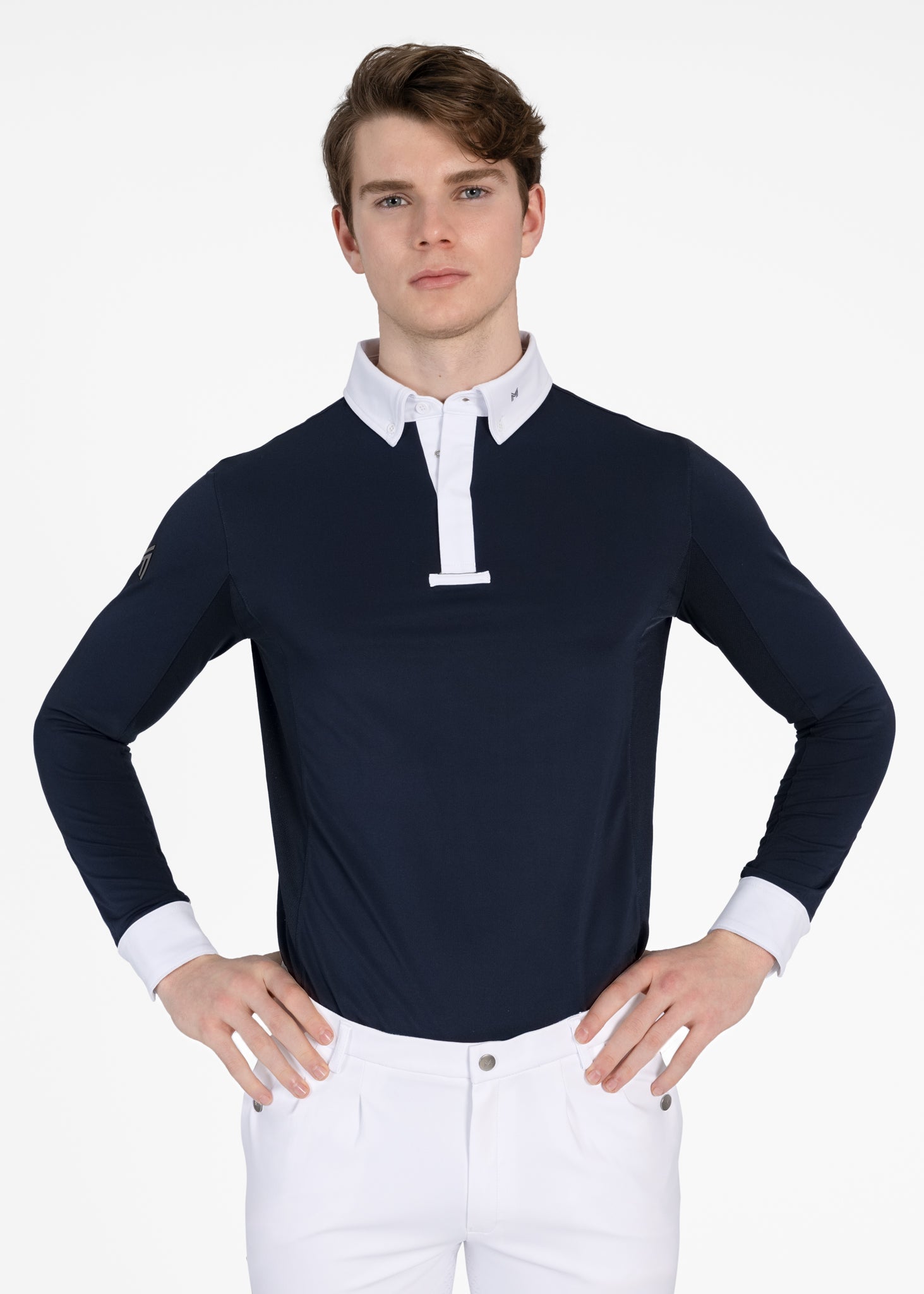 Long Sleeve Focus Competition Shirt - Navy