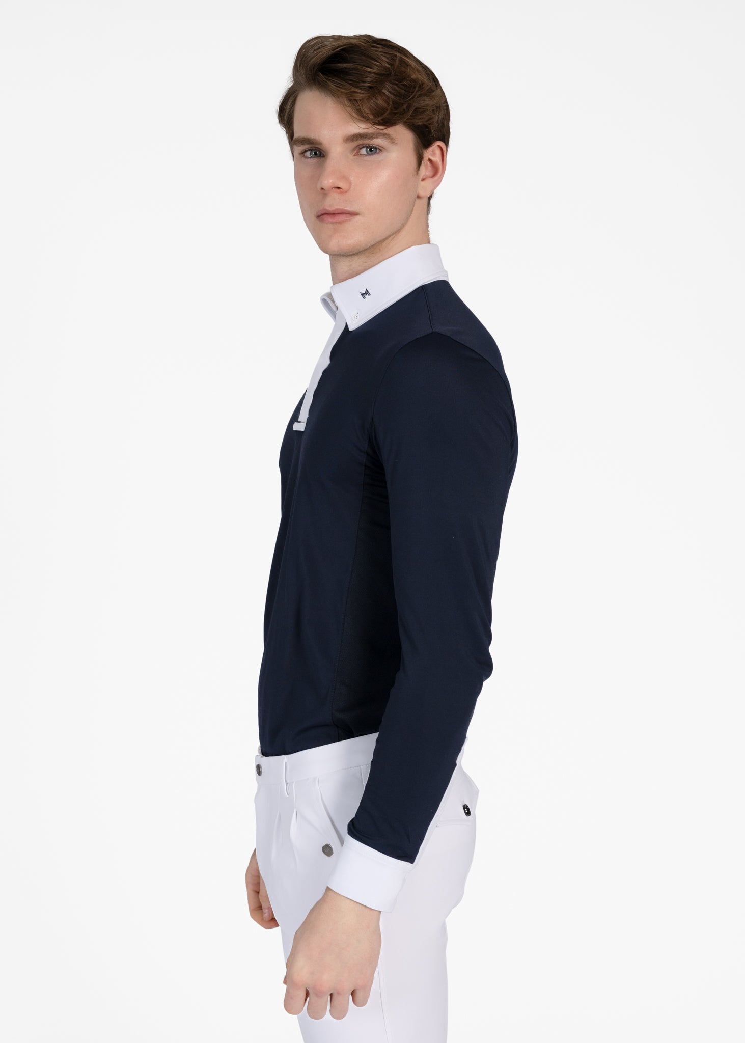 Long Sleeve Focus Competition Shirt - Navy