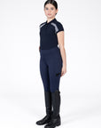 Young Riders Aveen Polo Shirt - Navy/Grey