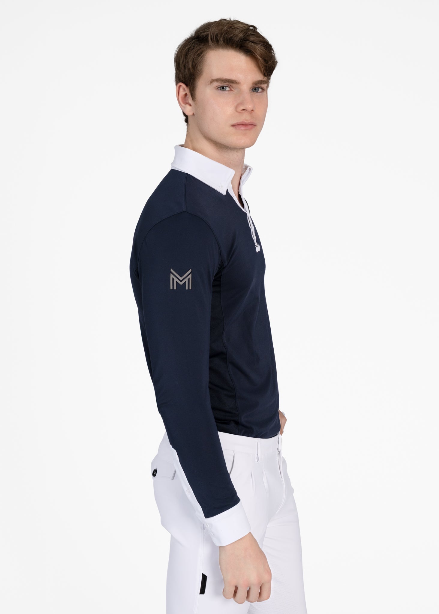 Long Sleeve Focus Competition Shirt - Navy