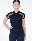 Young Riders Aveen Polo Shirt - Navy/Grey