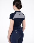 Young Riders Aveen Polo Shirt - Navy/Grey