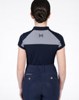 Young Riders Aveen Polo Shirt - Navy/Grey