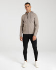 Club Zip Hoodie - Taupe