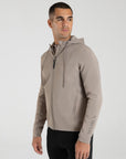 Club Zip Hoodie - Taupe