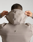 Club Zip Hoodie - Taupe